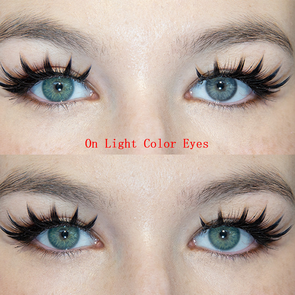 Sweety Camilla Green (1 lens/pack)-Colored Contacts-UNIQSO Canada