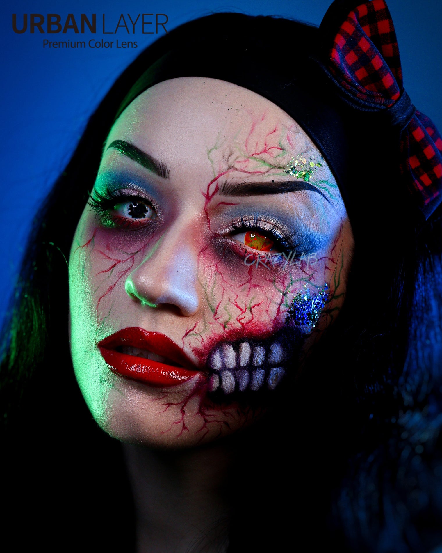 Sweety Crazy Bleeding Zombie (1 lens/pack)-Crazy Contacts-UNIQSO Canada