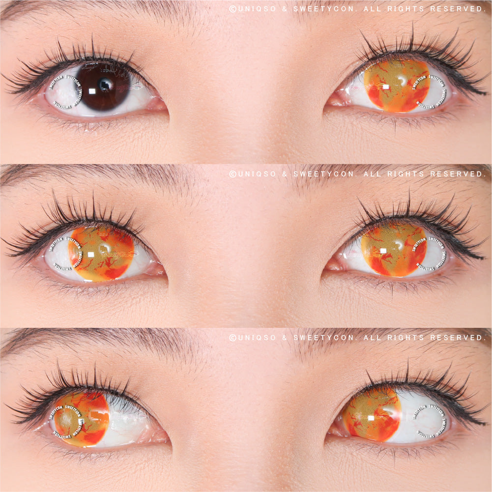 Sweety Crazy Bleeding Zombie (1 lens/pack)-Crazy Contacts-UNIQSO Canada