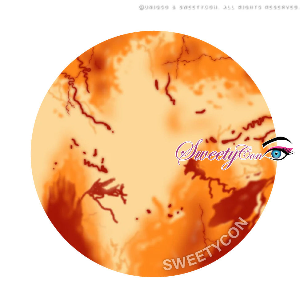 Sweety Crazy Bleeding Zombie (1 lens/pack)-Crazy Contacts-UNIQSO Canada