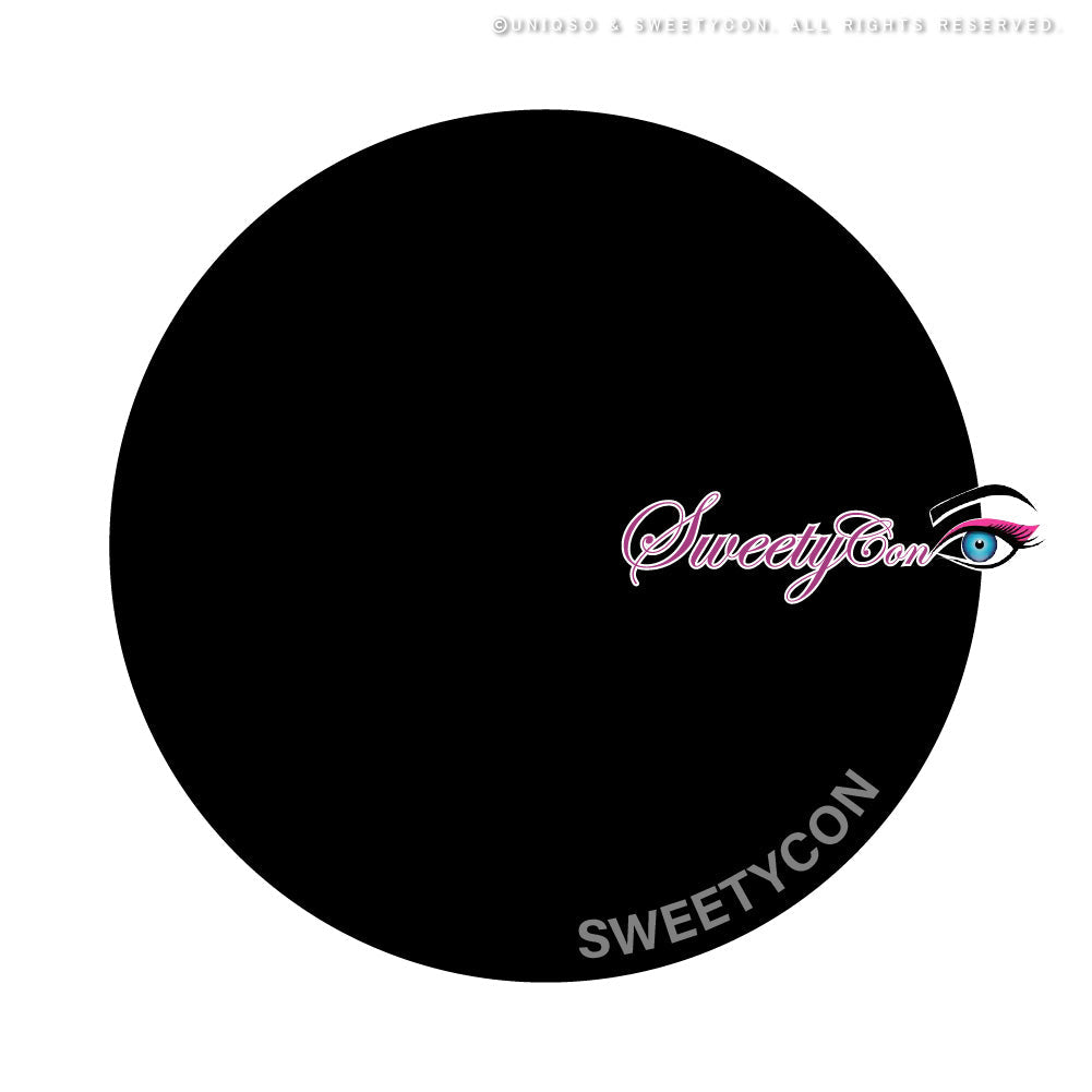 Sweety Crazy Blind Black (1 lens/pack)-Crazy Contacts-UNIQSO Canada