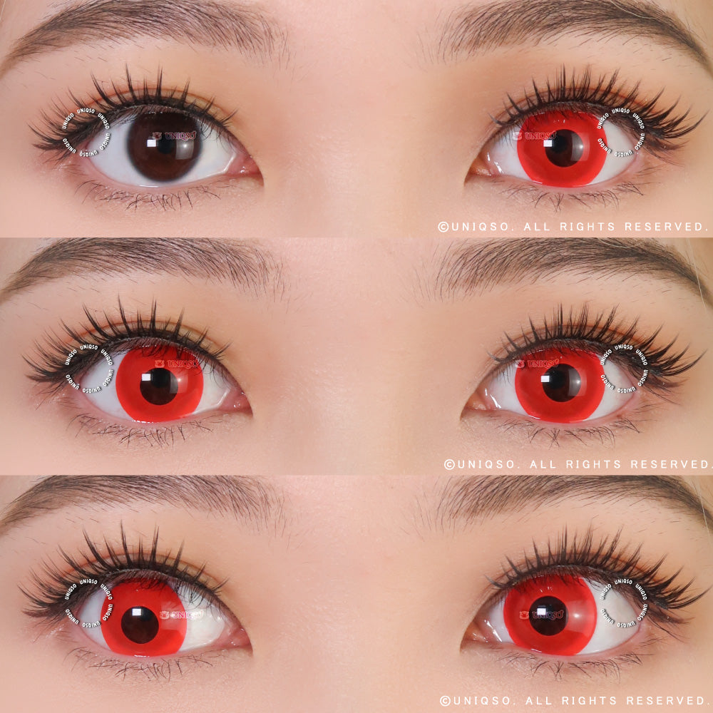 Sweety Crazy Bloody Red - 1 Day Disposable (1 lens/pack)-Crazy Contacts-UNIQSO Canada