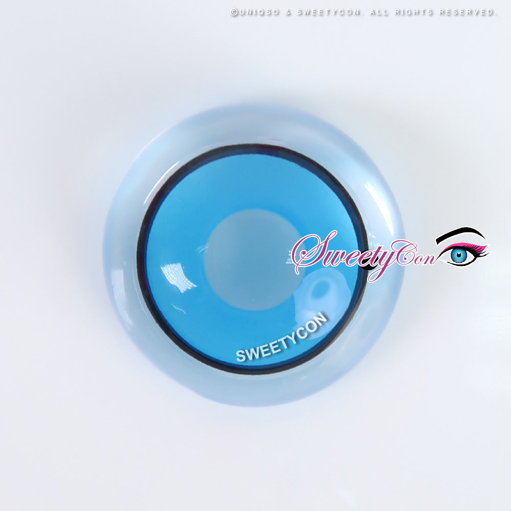 Sweety Crazy Blue Manson/ Blue Zombie (1 lens/pack)-Crazy Contacts-UNIQSO Canada