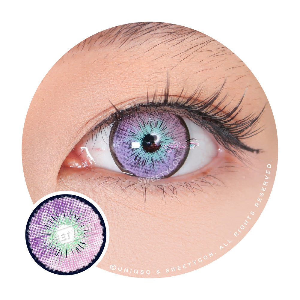 Sweety Crazy Cosmos (1 lens/pack)-Colored Contacts-UNIQSO Canada
