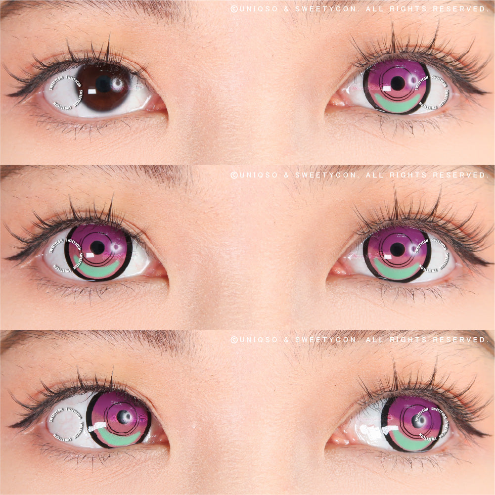 Sweety Crazy Cyberpunk Lucy V2 (1 lens/pack)-Colored Contacts-UNIQSO Canada