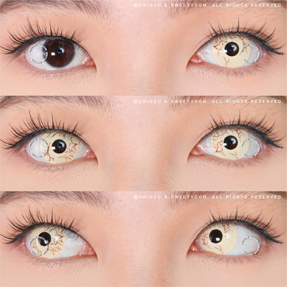 Sweety Crazy K-Zombie 1 (1 lens/pack)-Crazy Contacts-UNIQSO Canada