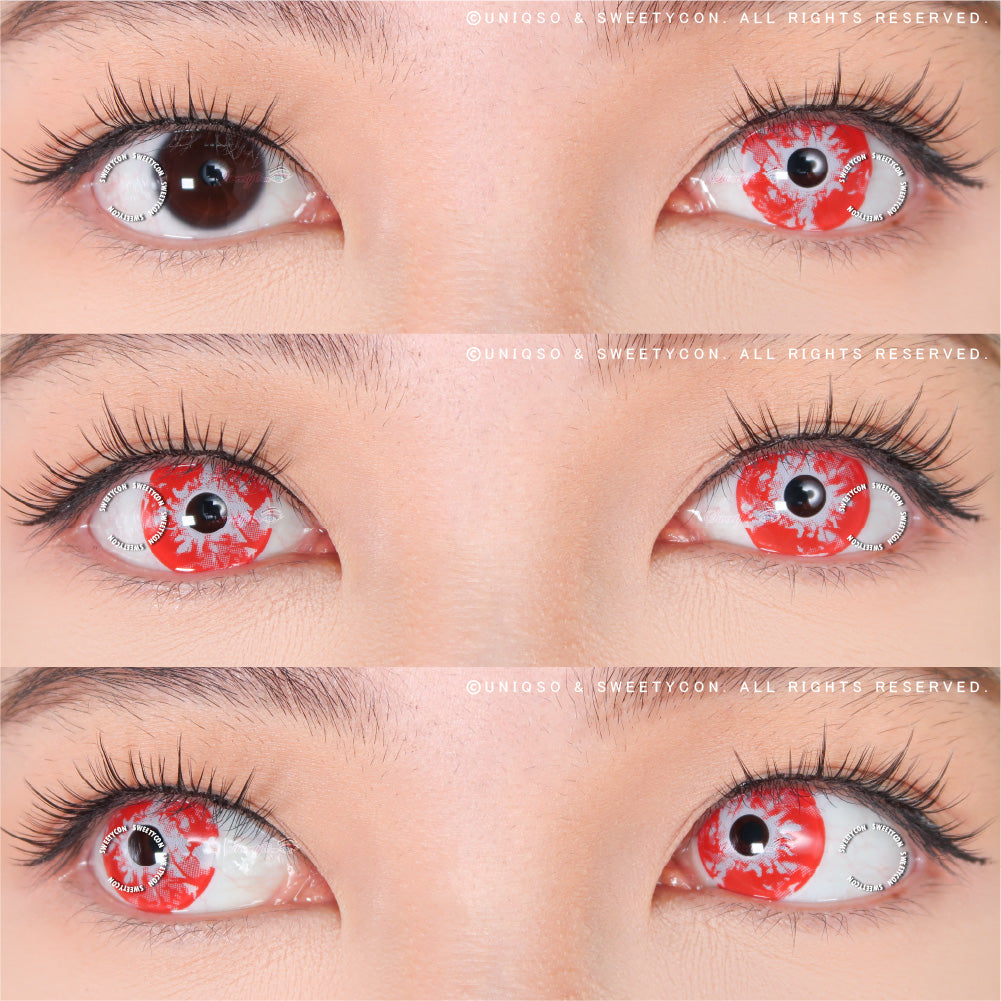 Sweety Crazy K-Zombie 4 (1 lens/pack)-Crazy Contacts-UNIQSO Canada