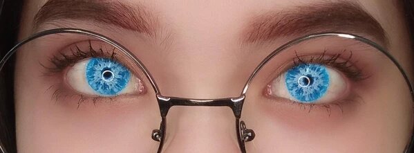 Sweety Crazy Lens - White Walker (UV) (1 lens/pack)-UV Contacts-UNIQSO Canada