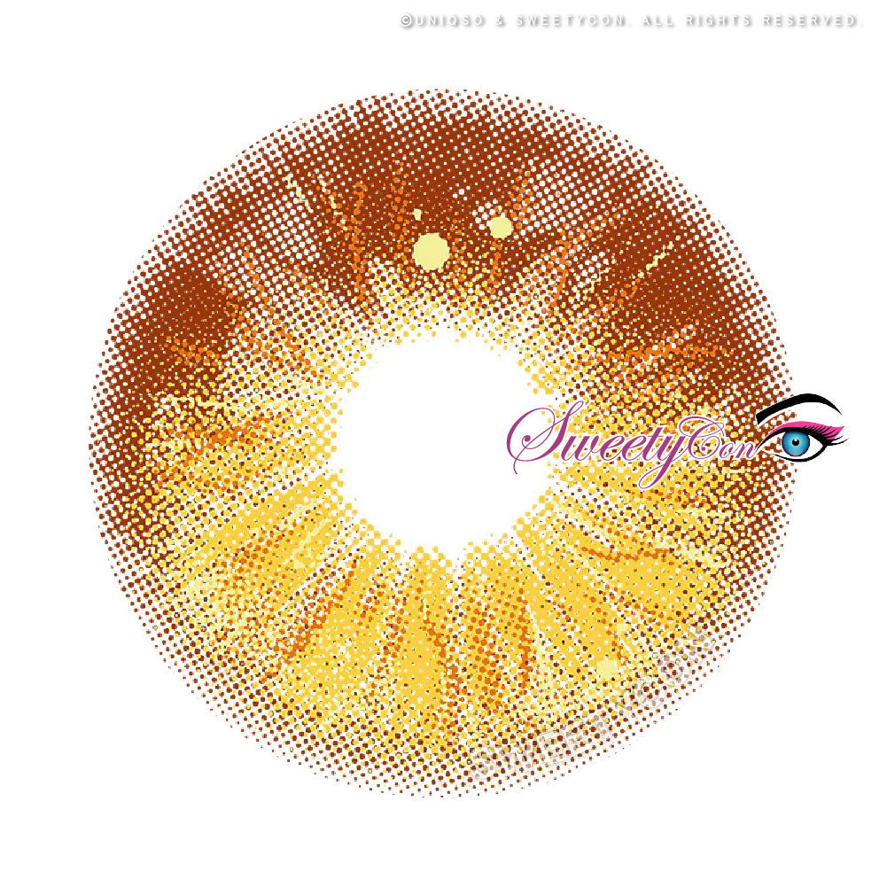 Sweety Crazy Lollipop Brown (1 lens/pack)-Colored Contacts-UNIQSO Canada