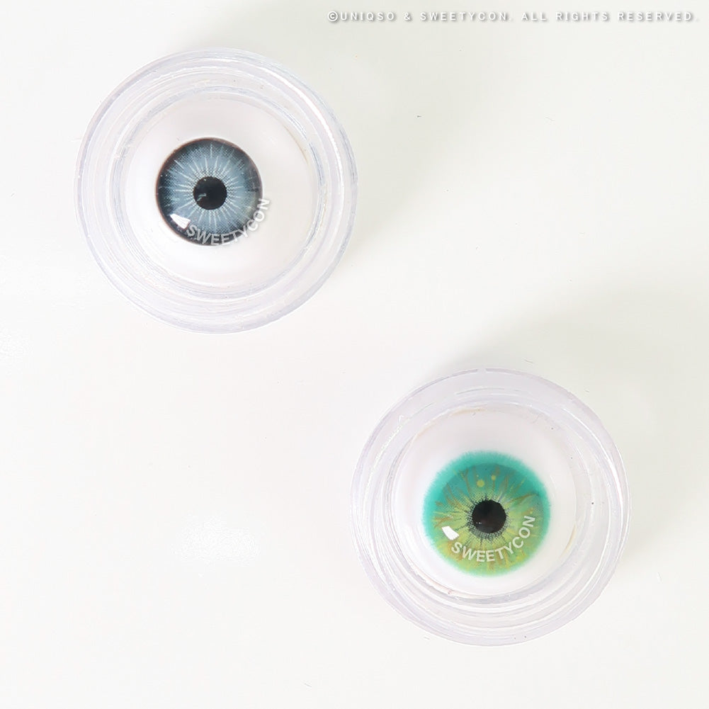 Sweety Crazy Lollipop Green (1 lens/pack)-Colored Contacts-UNIQSO Canada