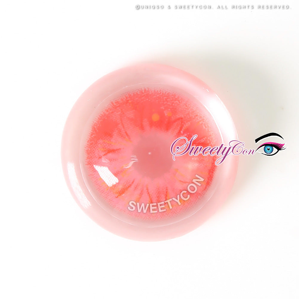 Sweety Crazy Lollipop Red (1 lens/pack)-Colored Contacts-UNIQSO Canada
