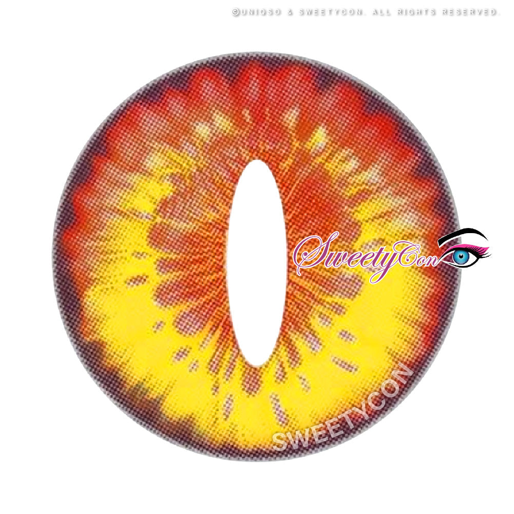 Sweety Crazy Mystery Orb Yellow (1 lens/pack)-Crazy Contacts-UNIQSO Canada