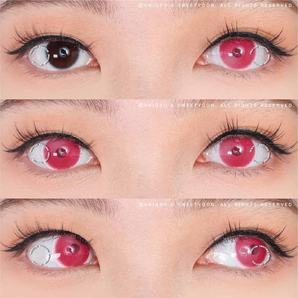 Sweety Crazy Opaque Violet (1 lens/pack)-Crazy Contacts-UNIQSO Canada