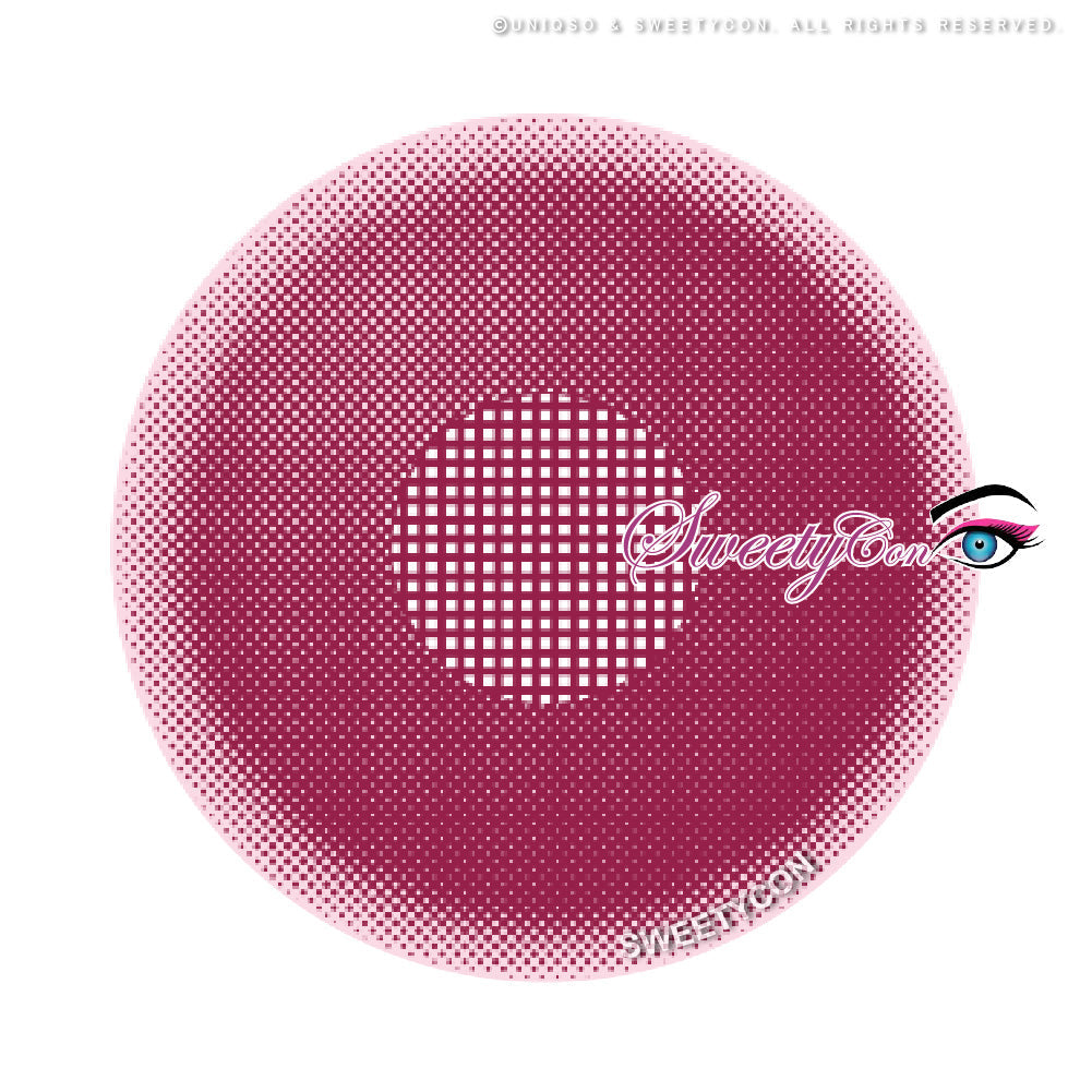 Sweety Crazy Opaque Violet (1 lens/pack)-Crazy Contacts-UNIQSO Canada