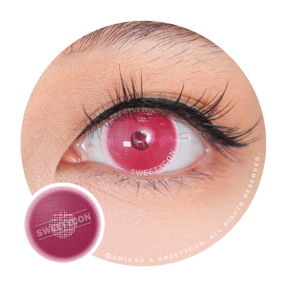 Sweety Crazy Opaque Violet (1 lens/pack)-Crazy Contacts-UNIQSO Canada