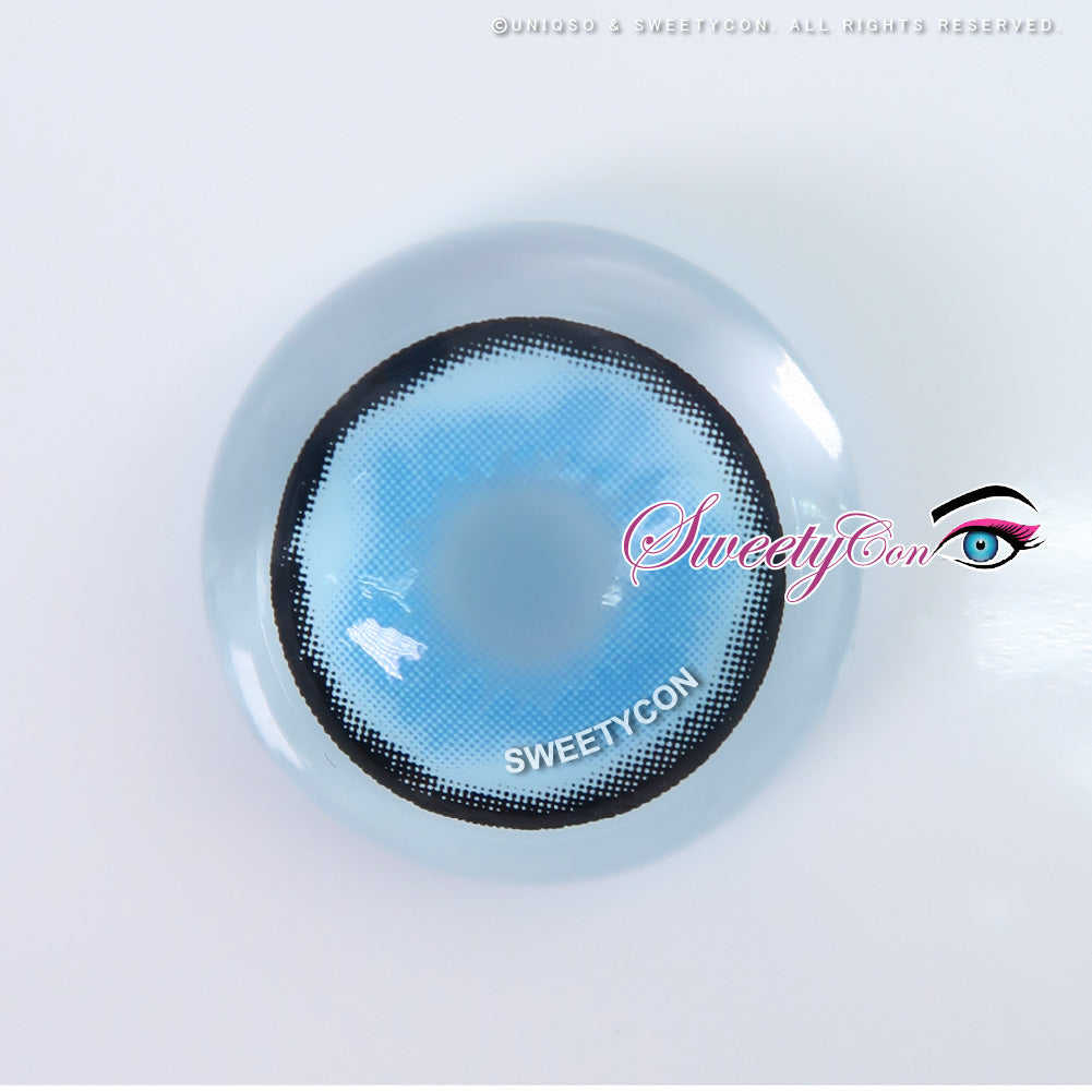 Sweety Crazy Platonic Blue (1 lens/pack)-Crazy Contacts-UNIQSO Canada
