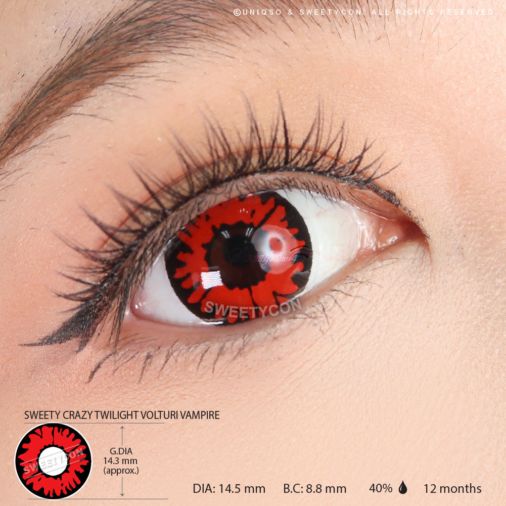 Sweety Crazy UV Twilight Volturi Vampire (1 lens/pack)-Crazy Contacts-UNIQSO Canada