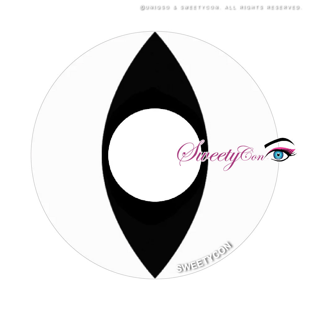 Sweety Crazy UV White Cat (1 lens/pack)-Crazy Contacts-UNIQSO Canada