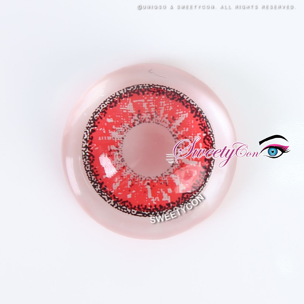 Sweety Crazy Zombie Red (1 lens/pack)-Crazy Contacts-UNIQSO Canada