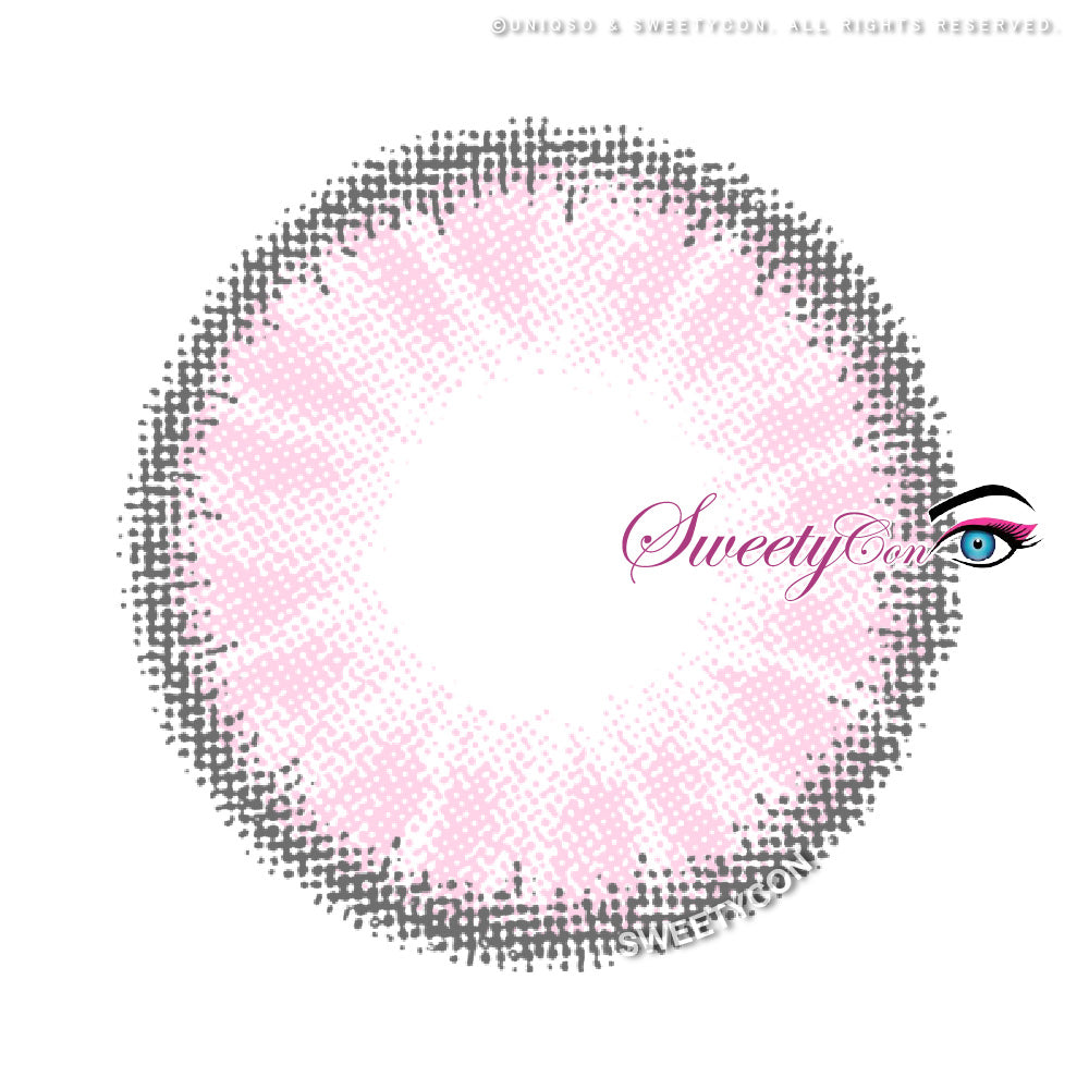 Sweety Crystal Pink (1 lens/pack)-Colored Contacts-UNIQSO Canada