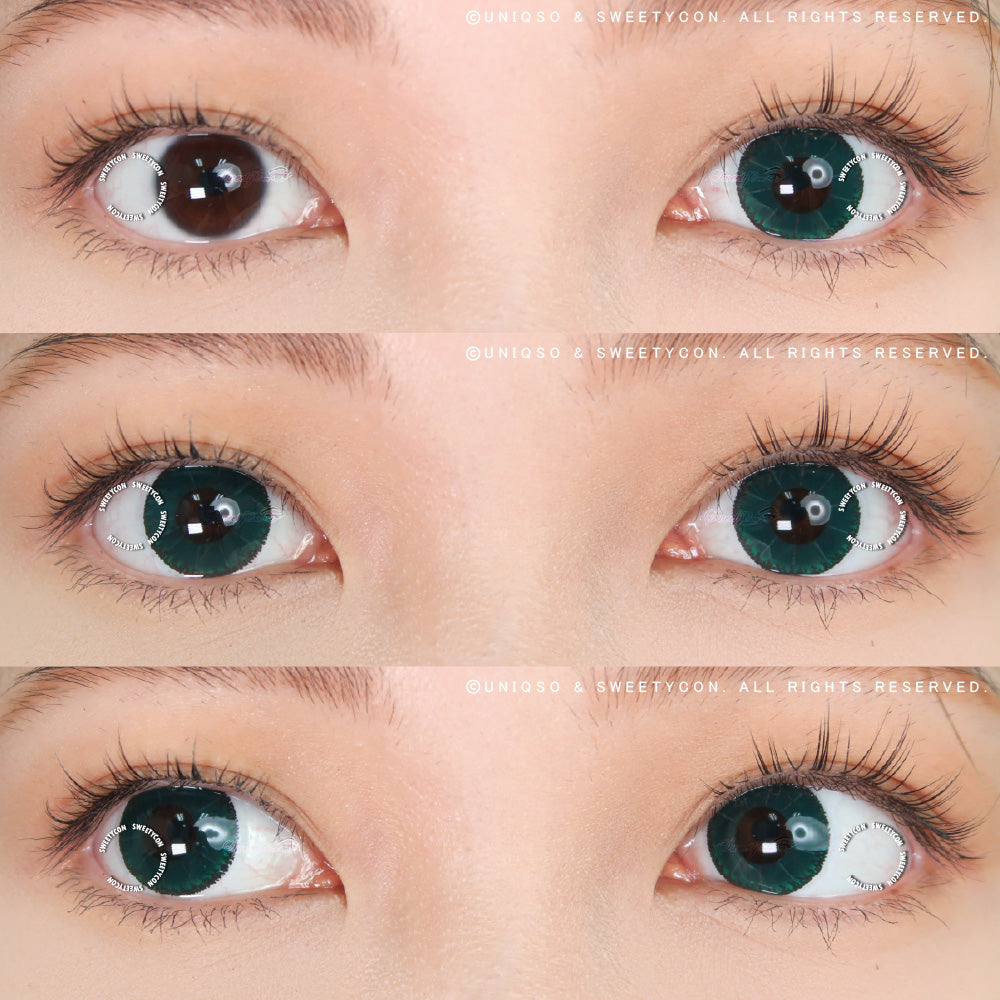 Sweety Devil Green (1 lens/pack)-Colored Contacts-UNIQSO Canada