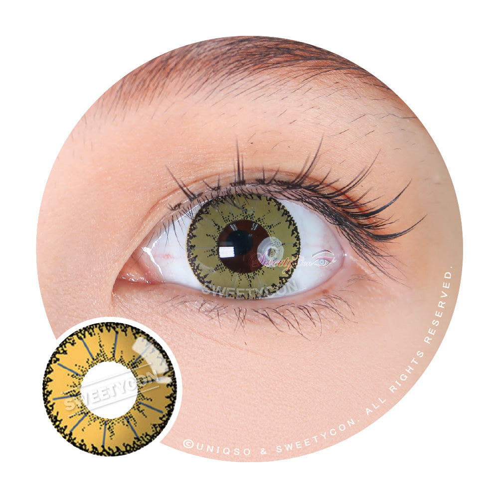 Sweety Devil Yellow (1 lens/pack)-Colored Contacts-UNIQSO Canada