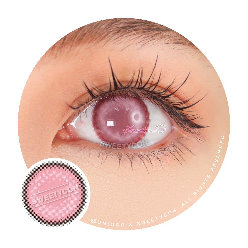 Sweety Glass Ball Pink (1 lens/pack)-Colored Contacts-UNIQSO Canada