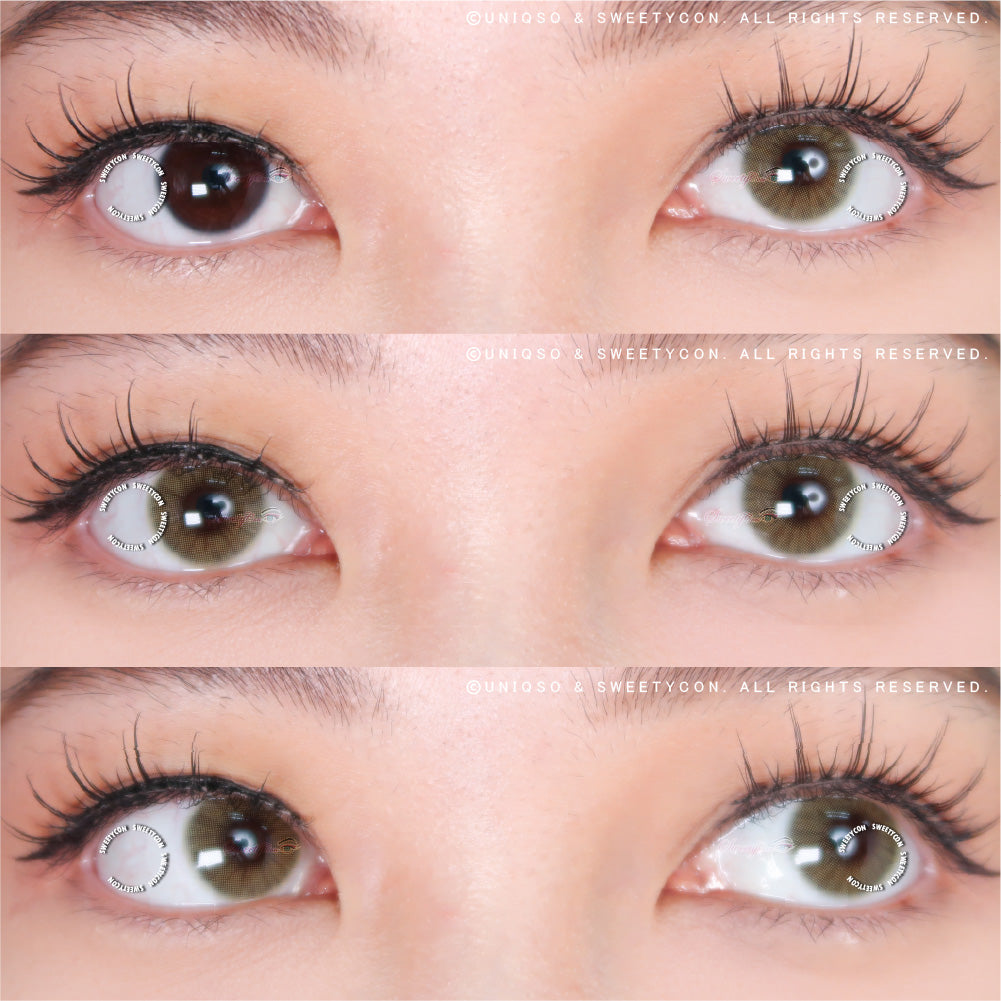 Sweety Hidrocor Amber (1 lens/pack)-Colored Contacts-UNIQSO Canada