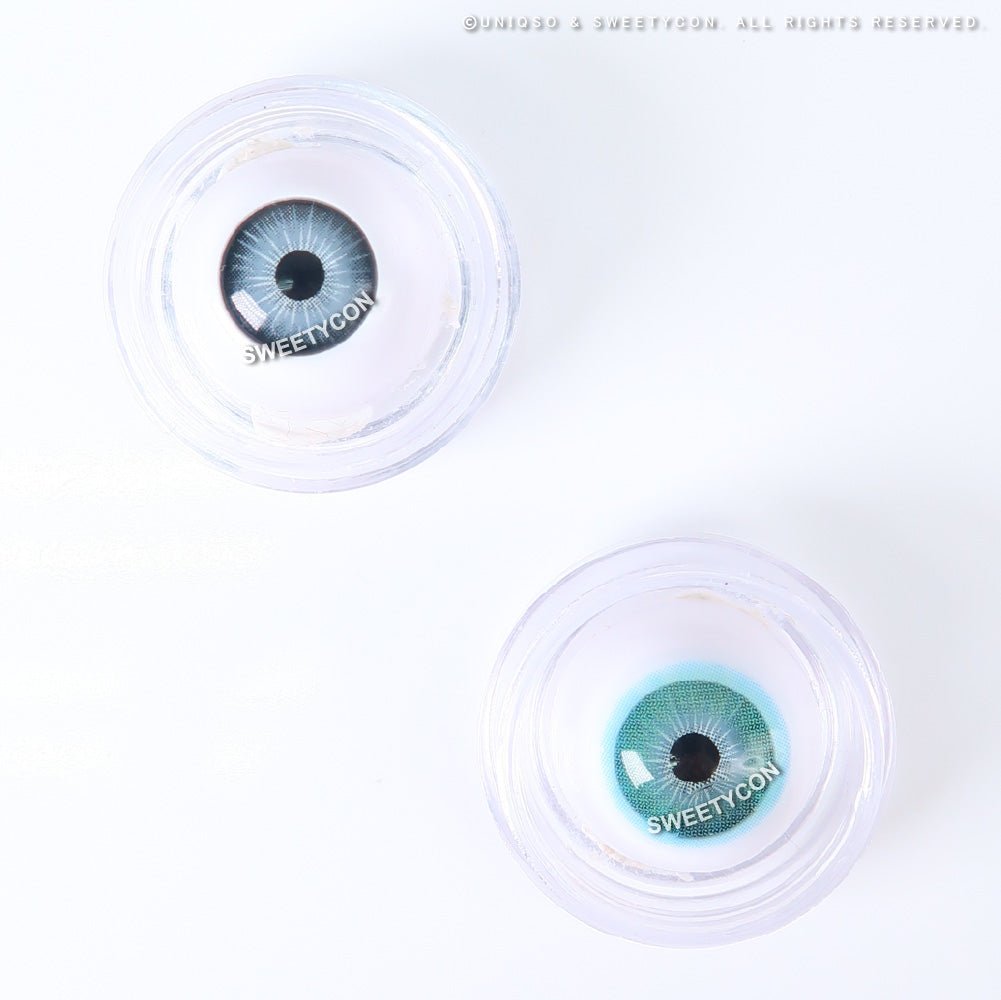 Sweety Hidrocor II Blue (1 lens/pack)-Colored Contacts-UNIQSO Canada