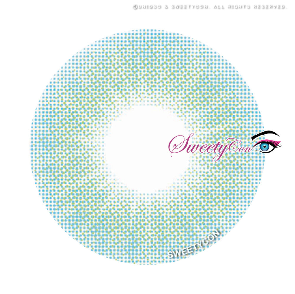 Sweety Hidrocor II Blue (1 lens/pack)-Colored Contacts-UNIQSO Canada