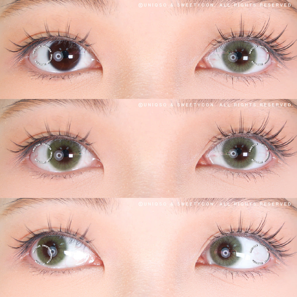 Sweety Hidrocor II Sky Grey (1 lens/pack)-Colored Contacts-UNIQSO Canada