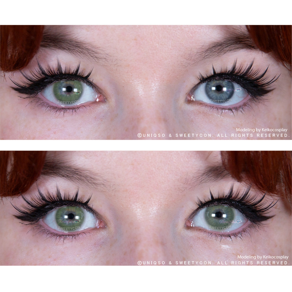 Sweety Hidrocor II Sky Grey (1 lens/pack)-Colored Contacts-UNIQSO Canada