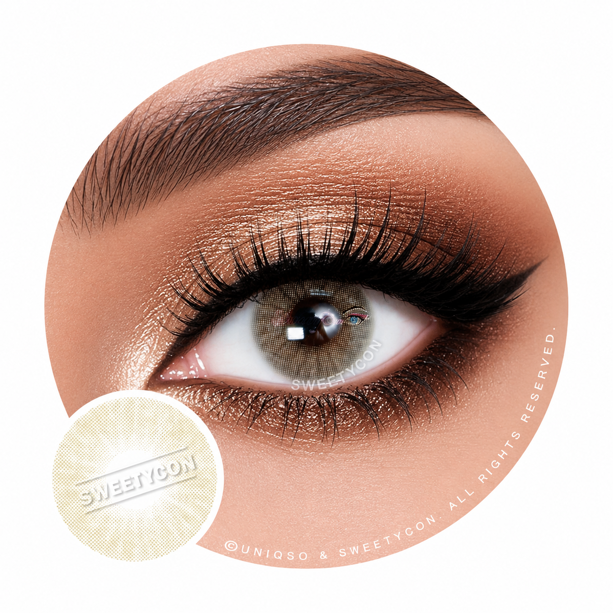 Sweety Hidrocor Mel (1 lens/pack)-Colored Contacts-UNIQSO Canada