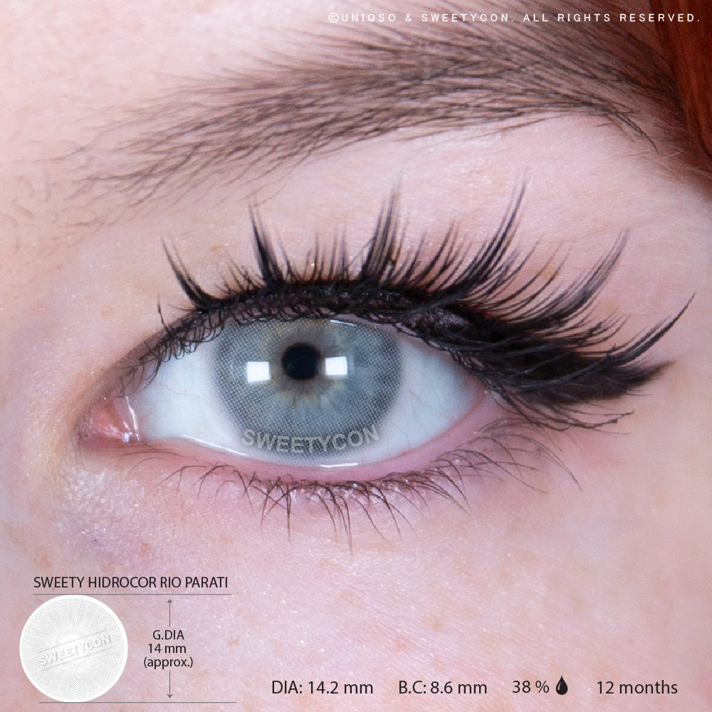 Sweety Hidrocor Rio Parati (1 lens/pack)-Colored Contacts-UNIQSO Canada