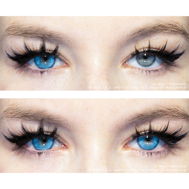 Sweety Magic Pop Blue (1 lens/pack)-Colored Contacts-UNIQSO Canada