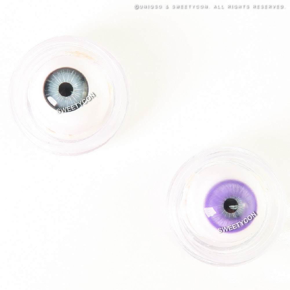 Sweety Magic Pop Blue Violet (1 lens/pack)-Colored Contacts-UNIQSO Canada