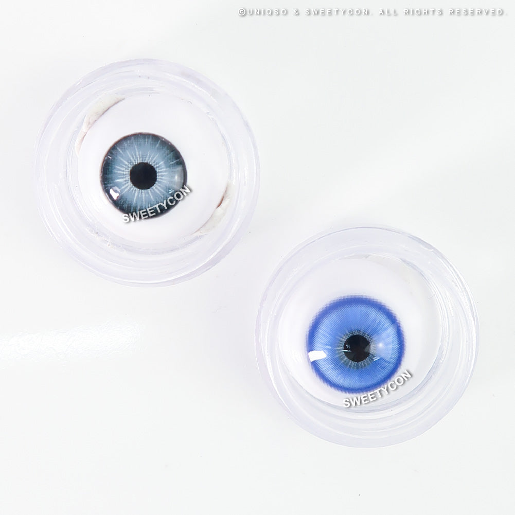 Sweety Magic Pop Brilliant Blue (1 lens/pack)-Colored Contacts-UNIQSO Canada