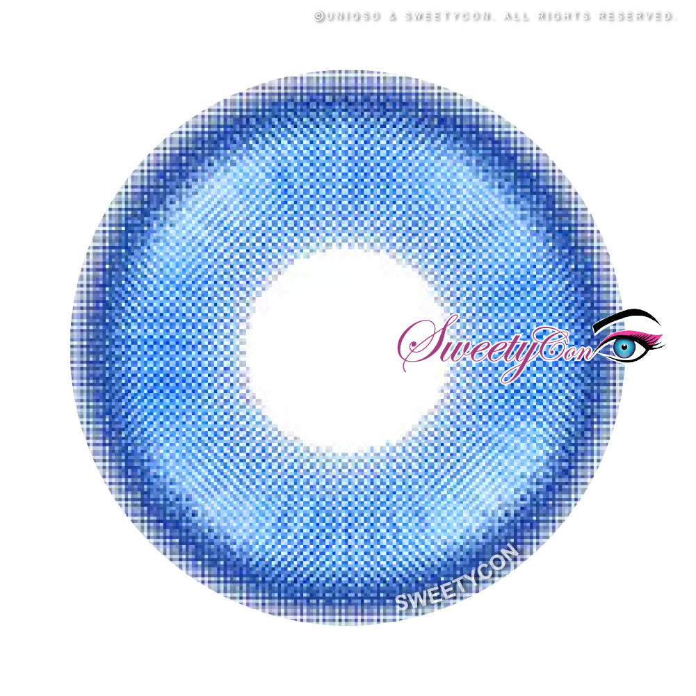 Sweety Magic Pop Brilliant Blue (1 lens/pack)-Colored Contacts-UNIQSO Canada