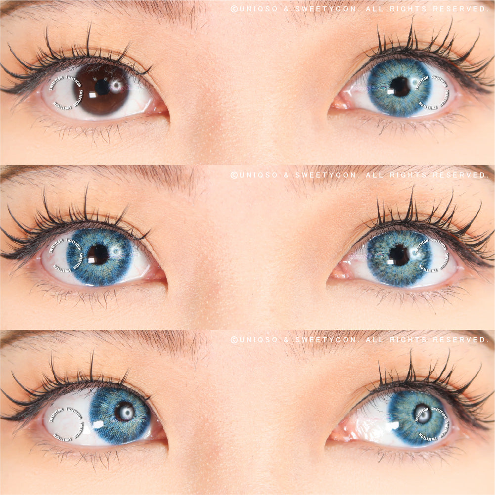 Sweety Magnificent Antarctic Blue (1 lens/pack)-Colored Contacts-UNIQSO Canada