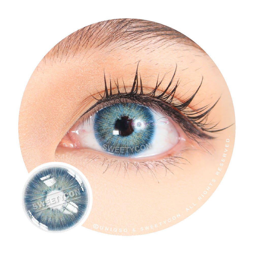 Sweety Magnificent Antarctic Blue (1 lens/pack)-Colored Contacts-UNIQSO Canada