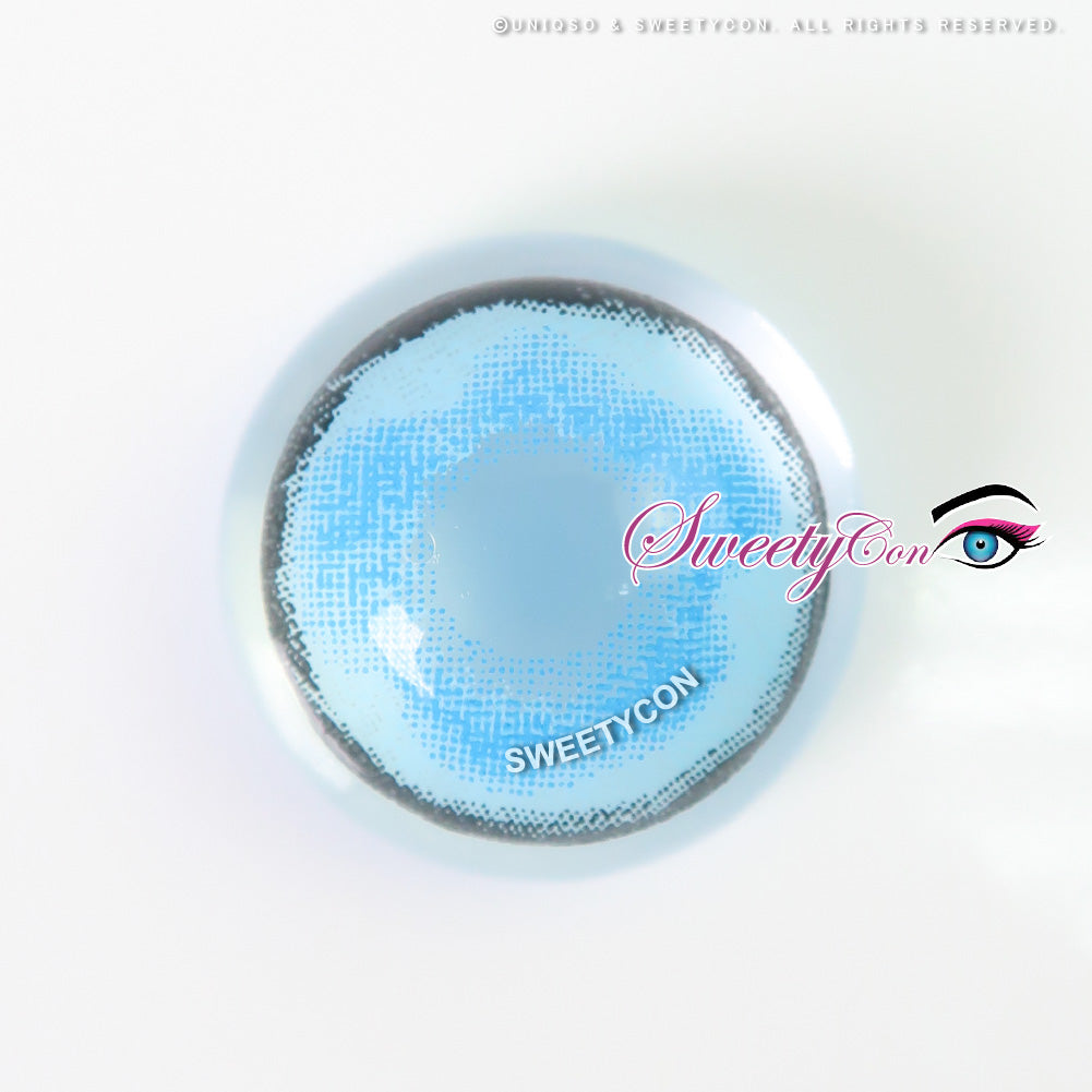 Sweety Mini Sclera Aquaman (1 lens/pack)-Mini Sclera Contacts-UNIQSO Canada