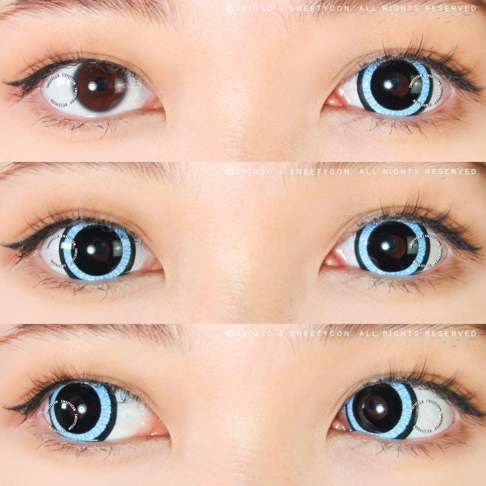 Sweety Mini Sclera Lens Nebulos (1 lens/pack)-Mini Sclera Contacts-UNIQSO Canada