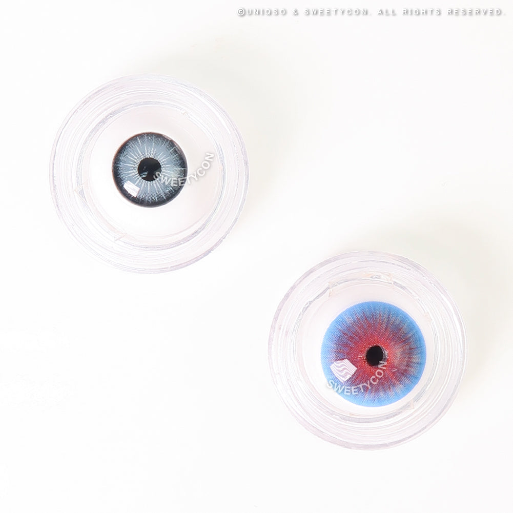 Sweety Mini Sclera Mystic Flame (1 lens/pack)-Mini Sclera Contacts-UNIQSO Canada