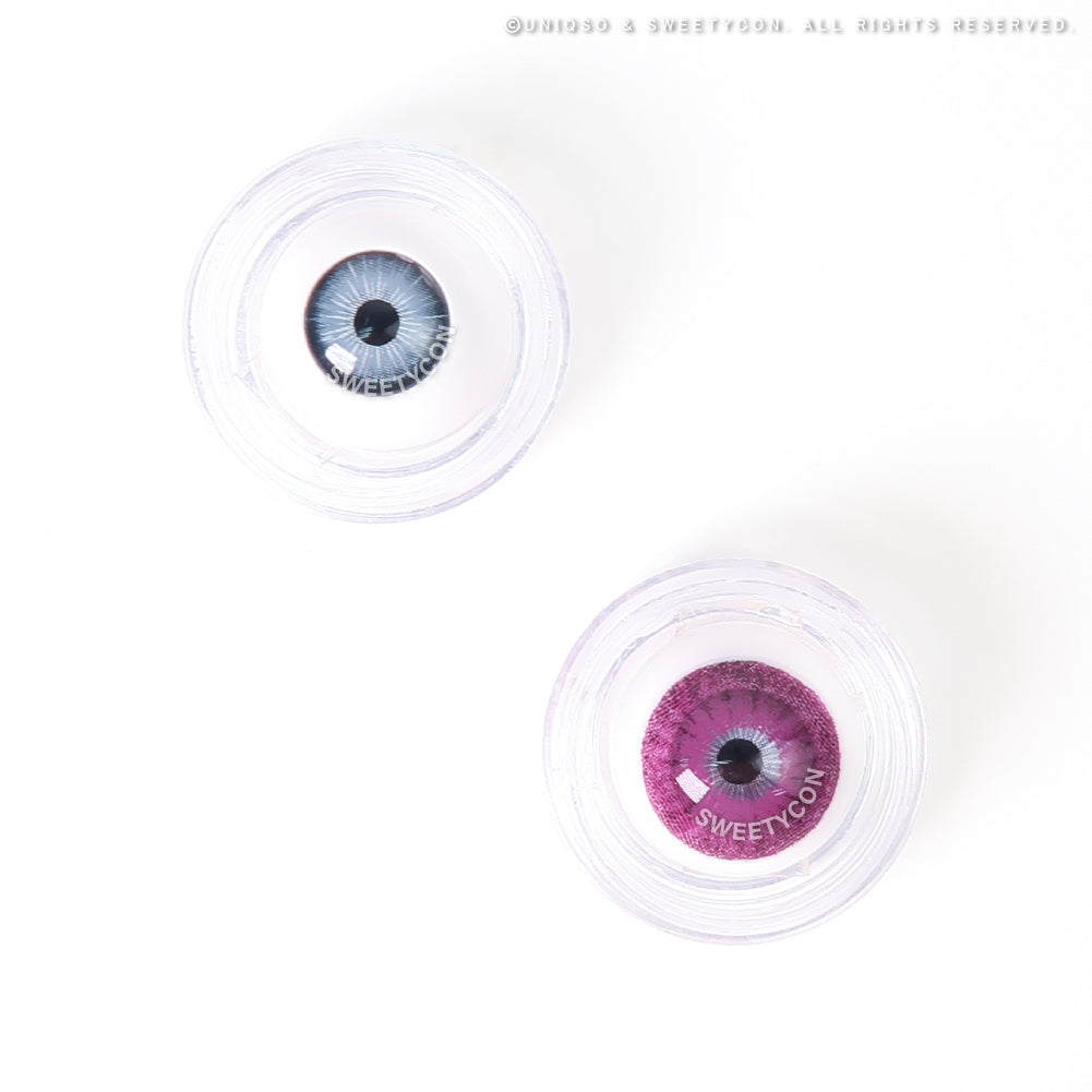Sweety Mini Sclera Violet Devil (1 lens/pack)-Mini Sclera Contacts-UNIQSO Canada