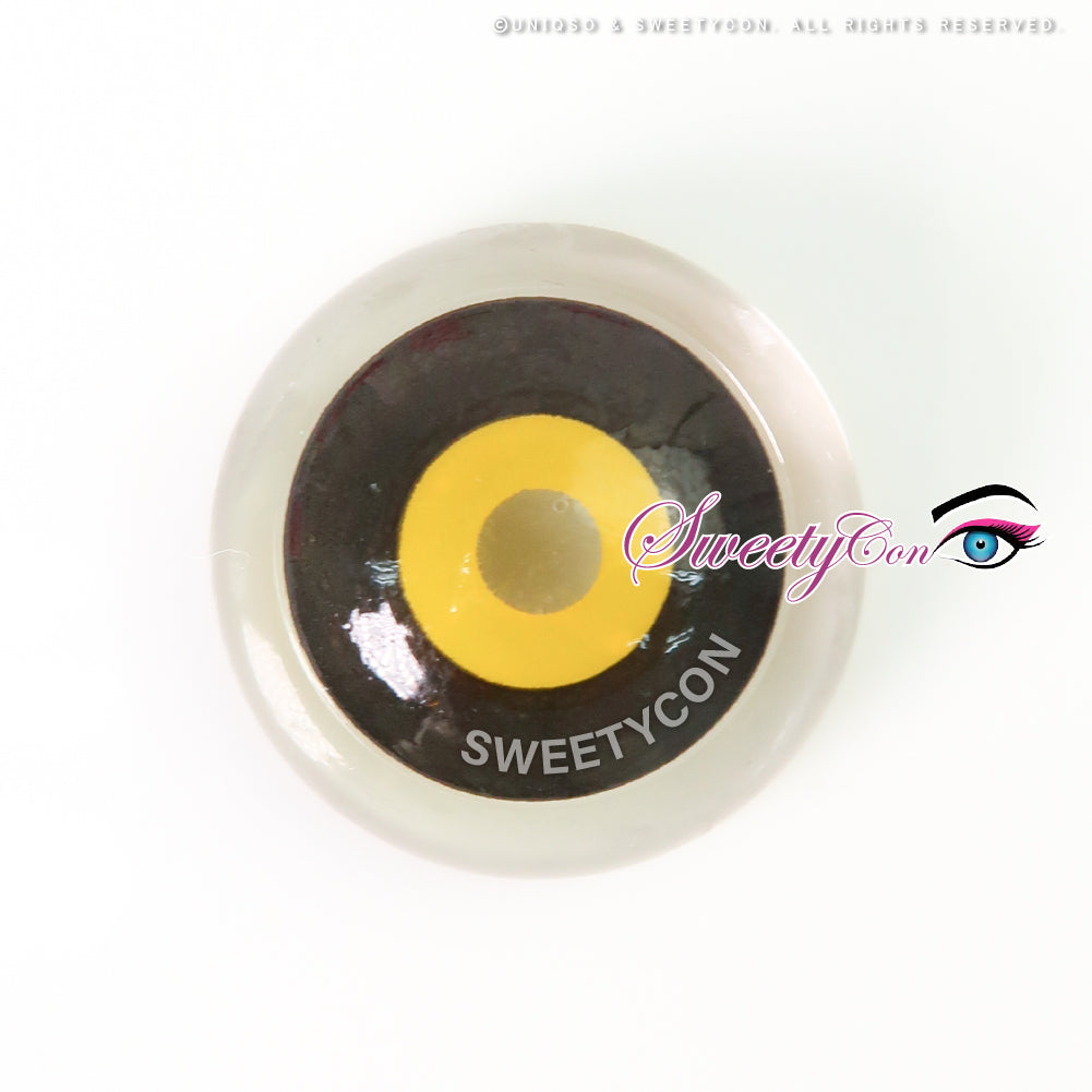 Sweety Mini Yellow Ghoul (1 lens/pack)-Crazy Contacts-UNIQSO Canada