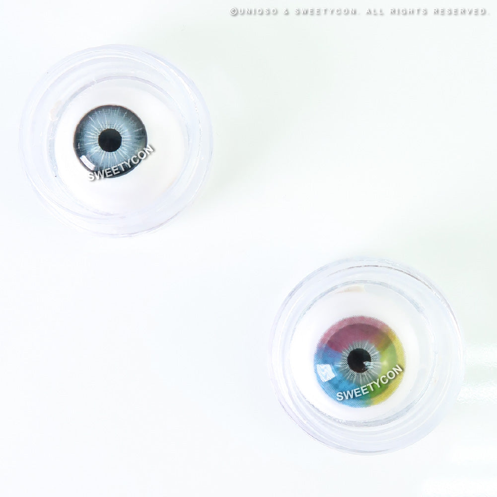 Sweety Multil Rainbow (1 lens/pack)-Colored Contacts-UNIQSO Canada
