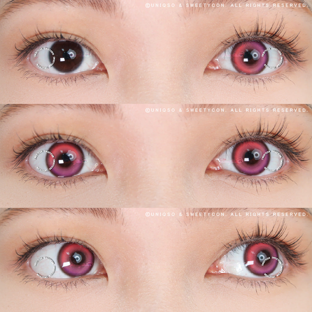 Sweety Neon Pink (1 lens/pack)-Colored Contacts-UNIQSO Canada
