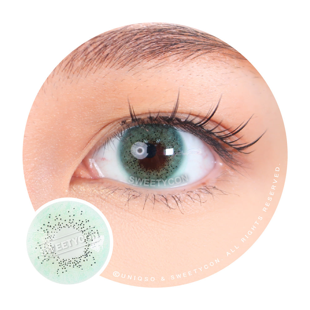 Sweety Ocean Blue Green (1 lens/pack)-Colored Contacts-UNIQSO Canada