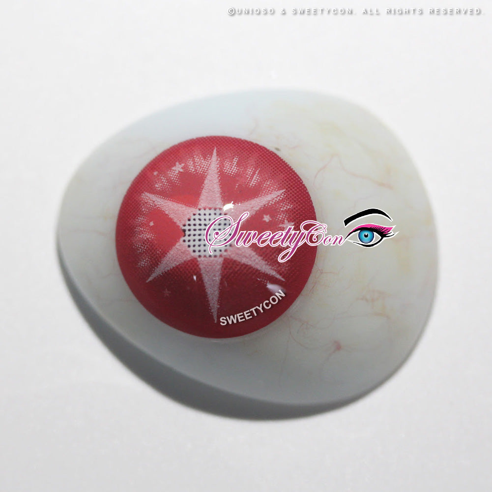 Sweety Pop Star Pink (1 lens/pack)-Colored Contacts-UNIQSO Canada