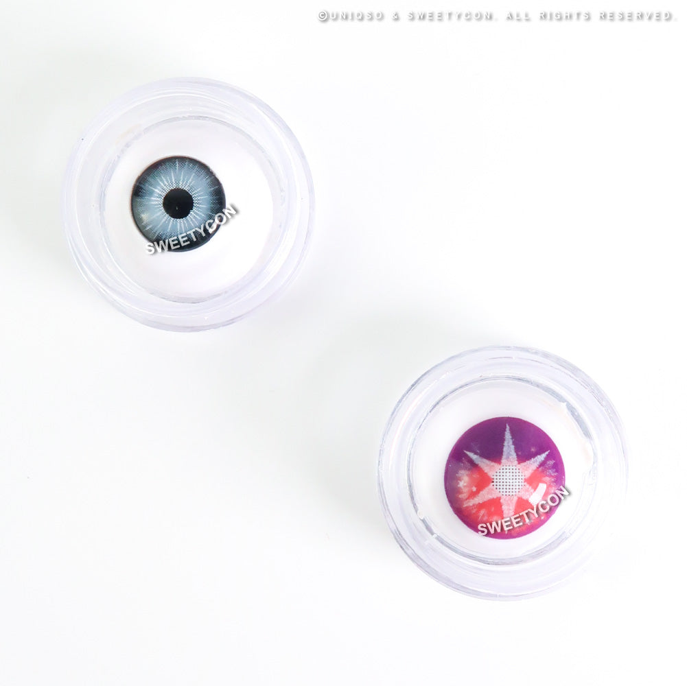 Sweety Pop Star Violet (1 lens/pack)-Colored Contacts-UNIQSO Canada